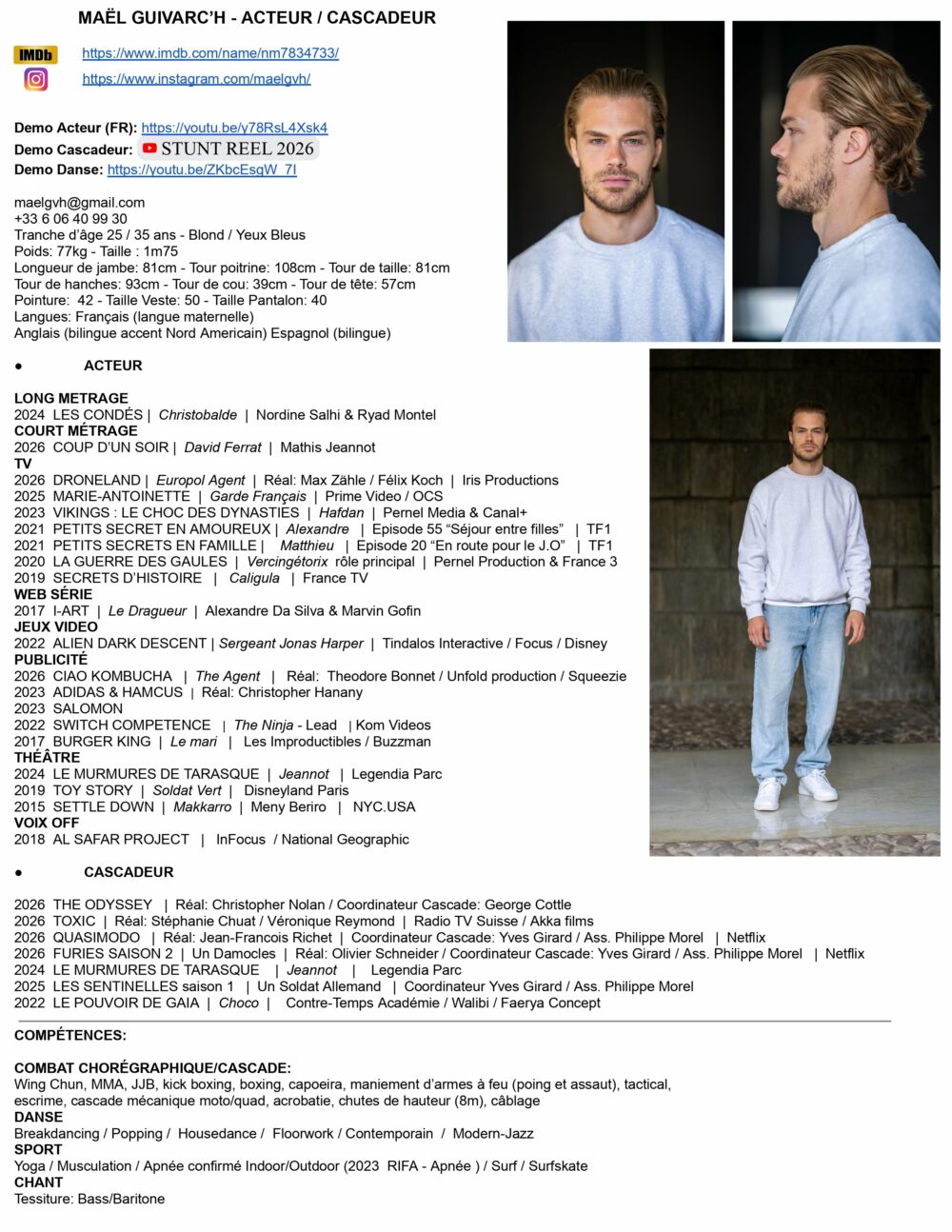 Sedcard